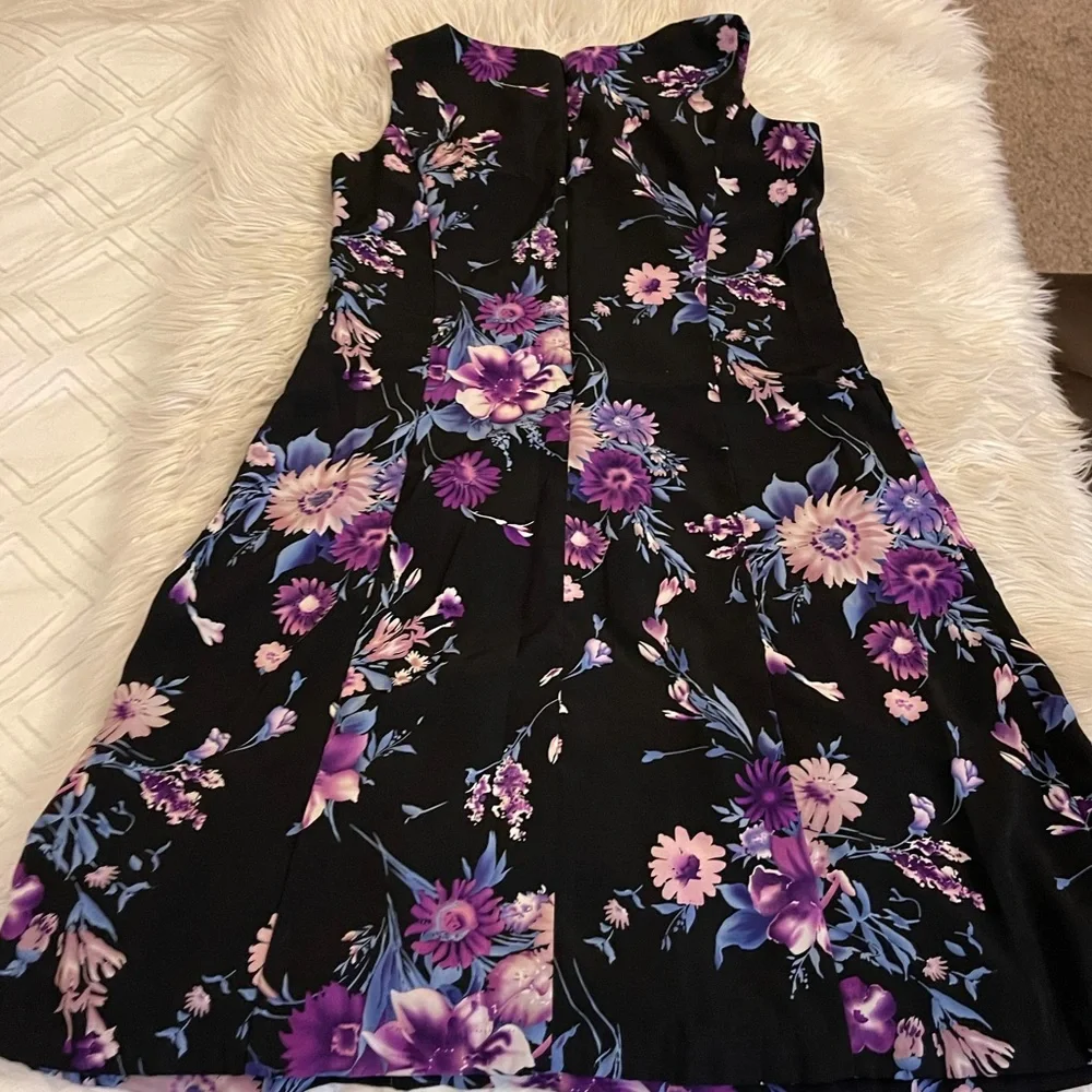 Vintage | Floral midi dress - Picture 10 of 13